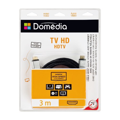 Dom Cable Hdmi M/M Nylon 3M