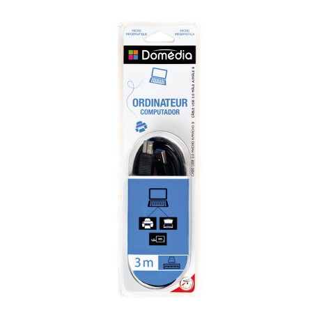 Dom Cable Usb 3 Ab M/M 3M