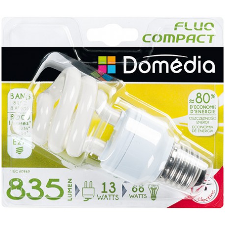Dom Amp Fluo Spirale 15We27