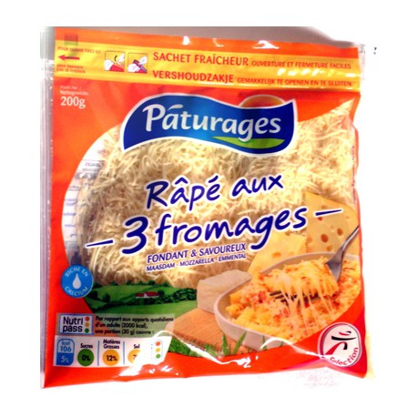 Fromage blanc 3,2% MG - Pâturages - 400 g e (4 * 100 g)