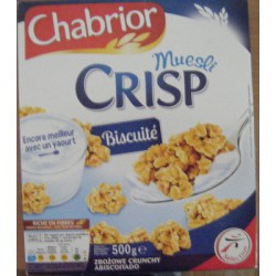 Chab Muesli Crisp Bisc.500G