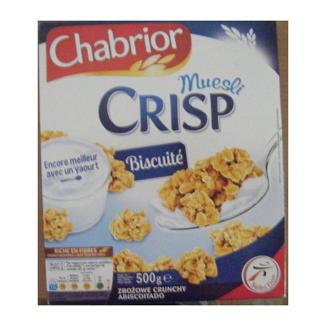 Chab Muesli Crisp Bisc.500G