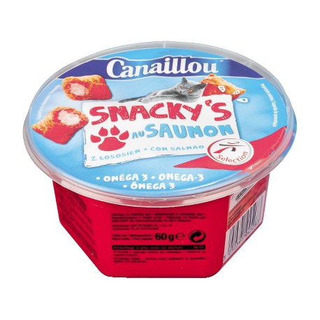 Canail Snack Four Saumon 60G