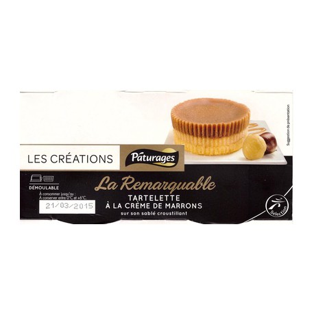 Pat.Tartelette Au Marron 2X80G