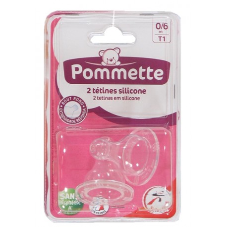 Pommette 2Tet Silicone Rond T1