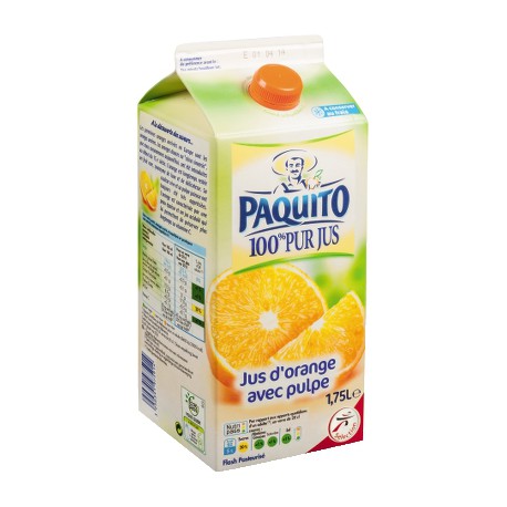 Paquito Pj Orange 1L75