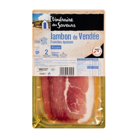 Ids Jambon Vendee2T Epaiss180G