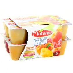 Sans Sucres Ajoutes Panache Pomme 3X100G + P.Poire 3X100G+P