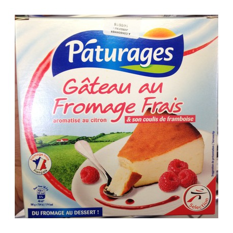 Pat Gateau Fge Frais+Coulis350