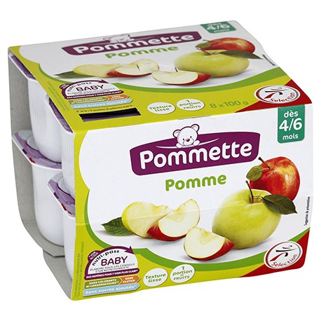 Pommette Pt Frt Pom 8X100G
