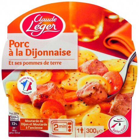 C.Leger Porc Dijon Barq 300G