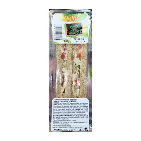 Netto Sandw Plt Roti Mayo 140G