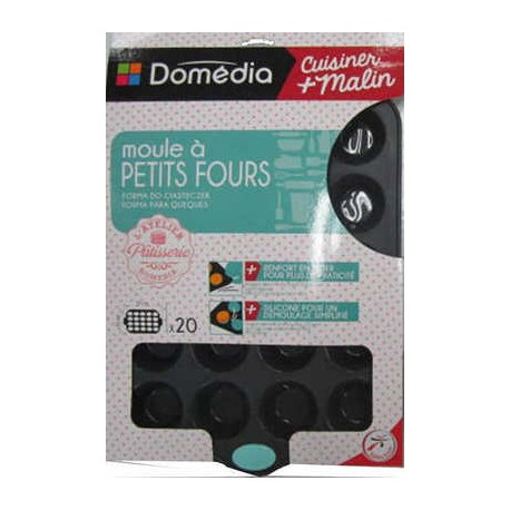 Dom Petit Four X20 Silic Gris