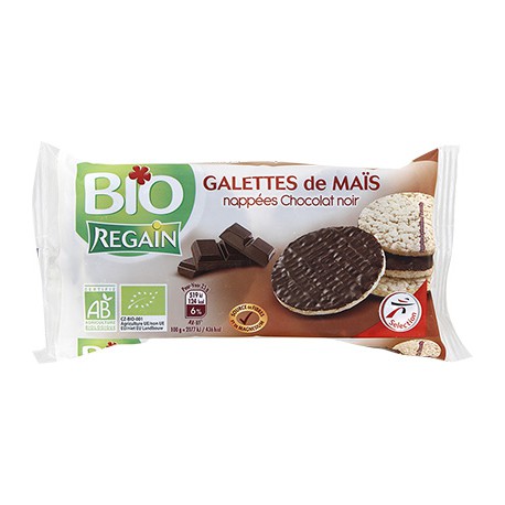Reg Gal.Mais Choc Noir Bio100G