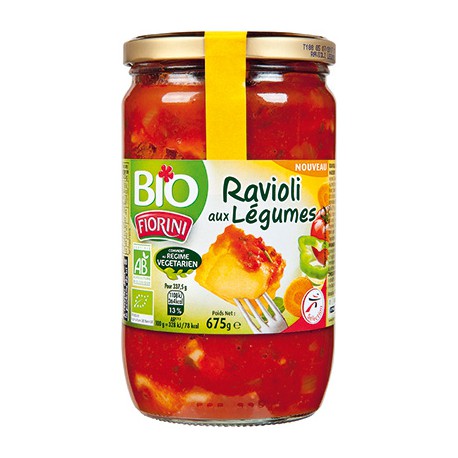Fiorini Ravioli Leg Bio 675G