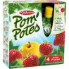 Pom Potes Pomme Fraise 4X90G