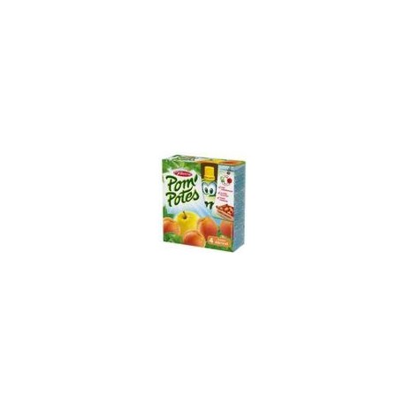Pom Pote Pom Pote Pomme Abricot 4X90G