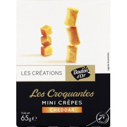 Bo.Crepes Dentelle Cheddar 65G