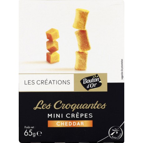 Bo.Crepes Dentelle Cheddar 65G