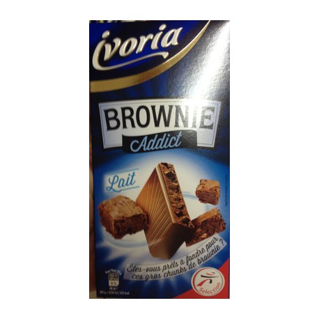 Ivoria Tab.Choc.Lt Brownie200G