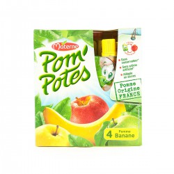 4X90G Pomme Banane Pom Potes