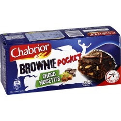 Chab.Brownie Indiv Noiset 240G