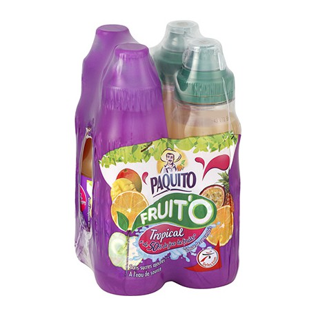 Paquito Fruit 0 Tropical4X20Cl