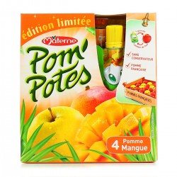 Pack 4X90G Pom Potes Mangue Materne