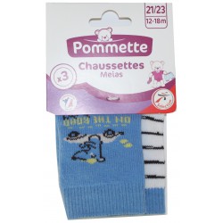Pmt 2 Chaussettes Number 15/17