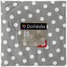 Dom Serv 33Cm X20 Pois Gris