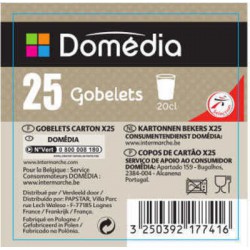 Dom Gob Double Paroi 20Cl X25