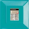 Dom Ass Carree 23Cm X6 Turquoi
