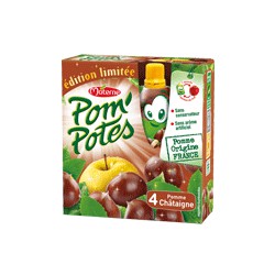 Pack 4X90G Pom Potes Pomme Chataigne Materne