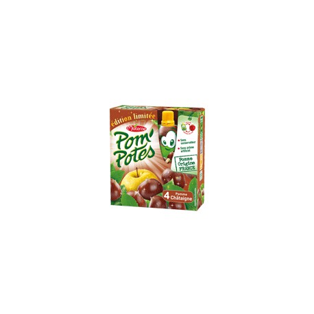 Pack 4X90G Pom Potes Pomme Chataigne Materne