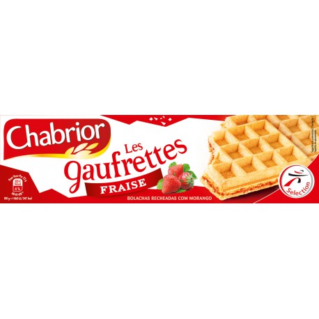 Chabrior Gaufrette Fraise 110G