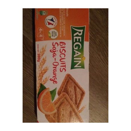 Regain Biscuit Soja Orange 200