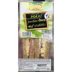 Netto Sandw Maxi Jbn Fume 200G