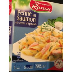 Ranou Penne Saumon Epinard280G