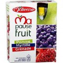 Pack 4X120G Gourde Dessert Pomme/Myrtille/Grenade Materne