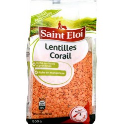 Saint Eloi Lentilles Corail 500G
