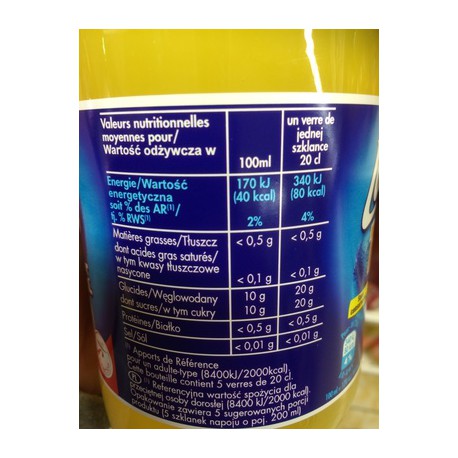 Look Pulp Orange Pet 1L