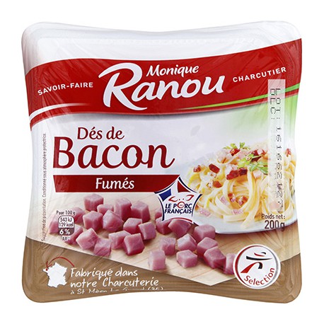 Ranou Des De Bacon 200Gr