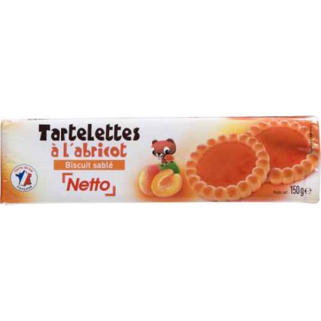 Netto Tartel.Rdes.Abricot 150G