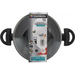 Dom Faitout Alu+ 24Cm + Cv.