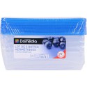 Dom 5 Boites Alim .Rect.0.50L