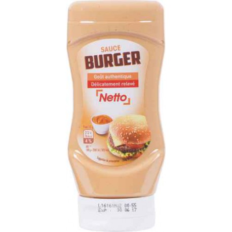 Netto Sauce Burger F/S 350G