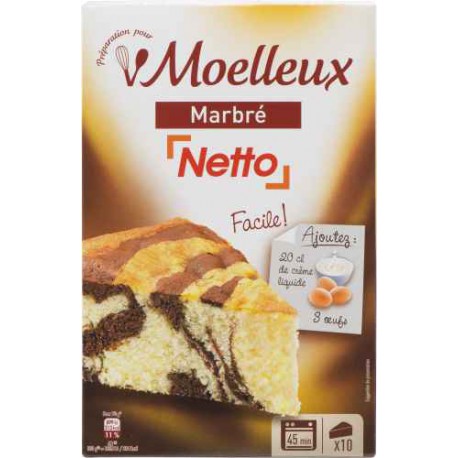 Netto¨Prepa Gateau Marbre 435G