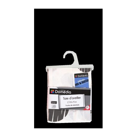 T.Oreiller 50 Pois Ardoise