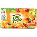 Pom'Potes Gourdes Pomme Banane Cerise Mirabelle Sans Conservateur 20X90G