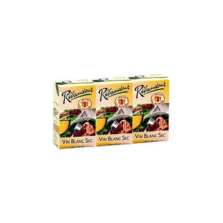 Pack Brick 3X25Cl Vin De Table Blanc Ribaudour